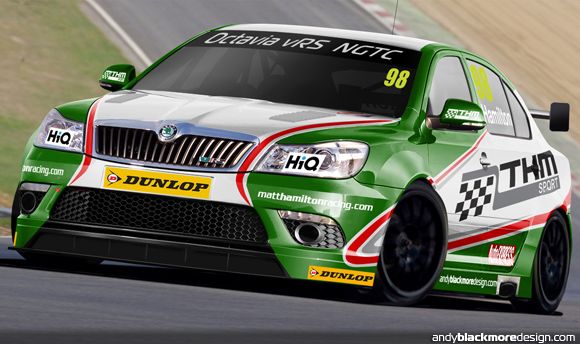 Andy Blackmore Design - 2012 Skoda Octavia BTCC car