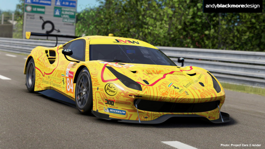 PWC in “Project Cars 2” video game