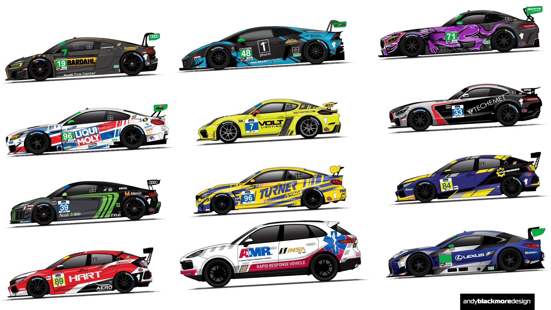 rolex 24 cars 2019